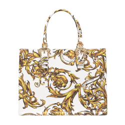 VERSACE JEANS COUTURE BAROQUE SHOPPING TOTE