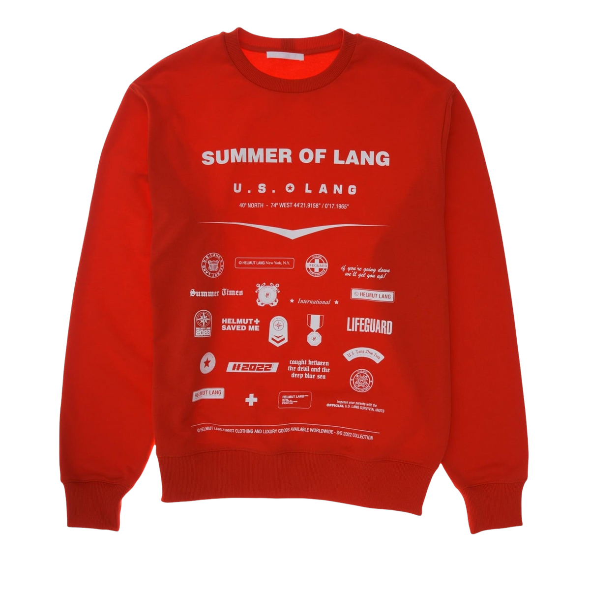 【関税込み】Helmut Lang レッド  Postcard フーディ NEW Helmut Lang Limited Edition Taxi Hoodie Sweatshirt! Red
