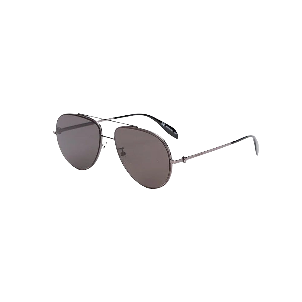 ALEXANDER MCQUEEN AVIATOR BLACK  SUNGLASSES