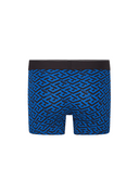 VERSACE LA GRECA TRUNKS BLUE-BLACK