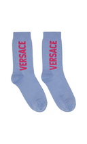 VERSACE SOCKS WITH VERSACE LOGO