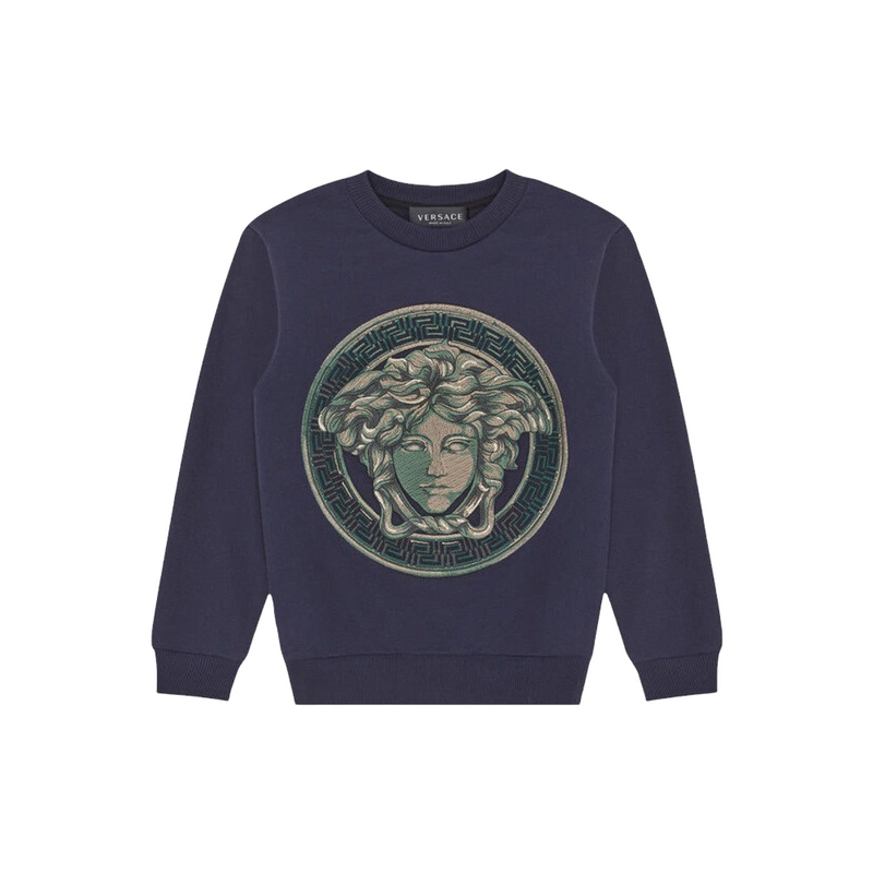 VERSACE KIDS MEDUSA MOTIF SWEATSHIRT Enzo Clothing Store