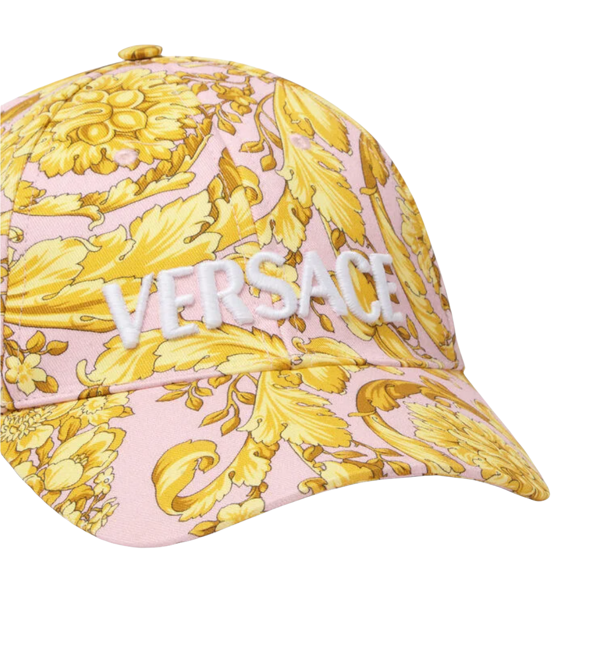 VERSACE BAROCCO PRINT LOGO CAP