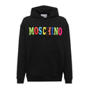 MOSCHINO MULTICOLOR LOGO HOODIE