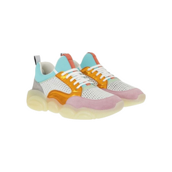 MOSCHINO COUTURE COLOR BLOCK TEDDY SNEAKERS