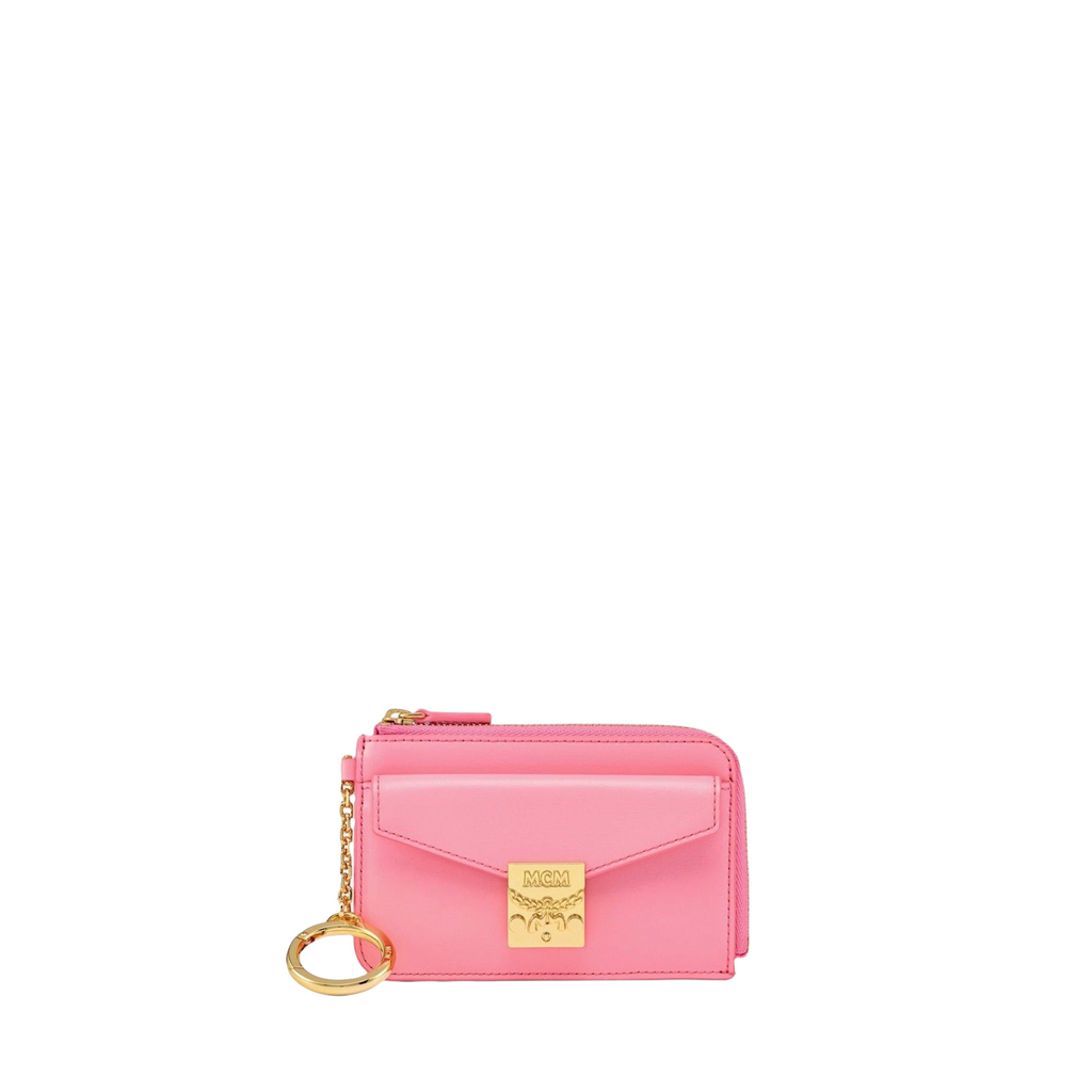 MCM Patricia Crossbody Shoulder Bag Sugar Pink in Leather with