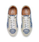 MCM Terrain Lo Sneakers in Vintage Jacquard Monogram BLUE