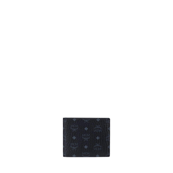 MCM MINI CHAIN WALLET IN VINTAGE JACQUARD MONOGRAM GREY-BLACK – Enzo  Clothing Store