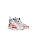 DOLCE & GABBANA HAND-PAINTED GRAFFITI CANVAS PORTIFINO
