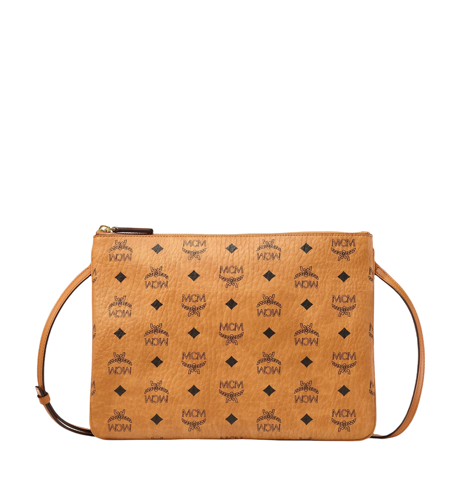 MCM KEY POUCH IN COLOR SPLASH LOGO – Enzo Clothing Store