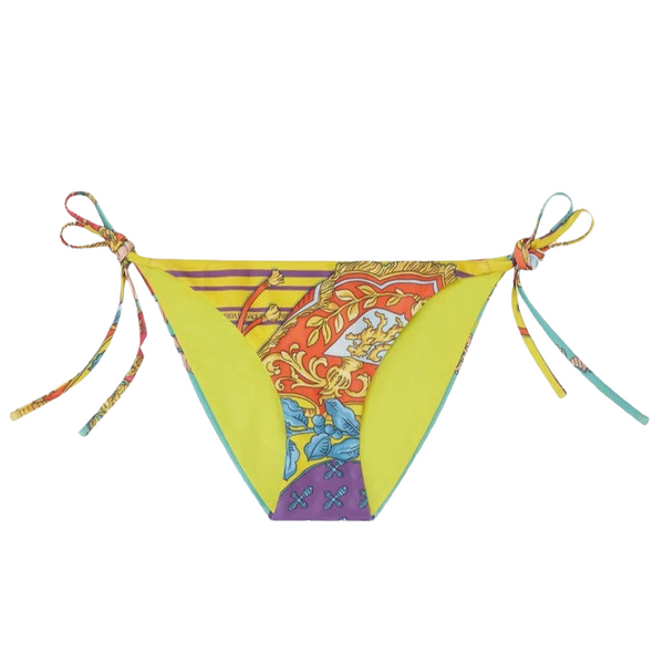 VERSACE ROYAL REBELLION BIKINI BOTTOM MULTICOLOR