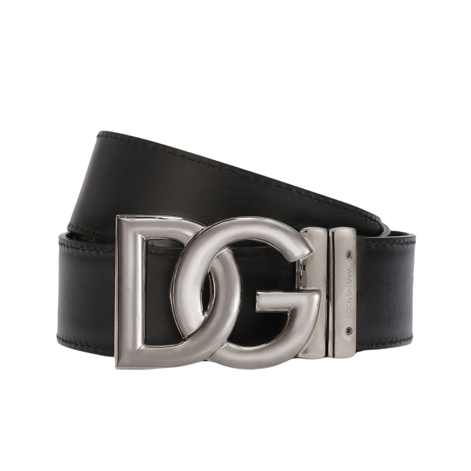 DOLCE&GABBANA Reversible camouflage-print calfskin belt MULTICOLOR