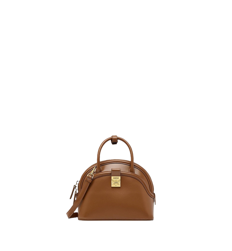 MCM SMALL ANNA TOTE IN SPANISH LEATHER