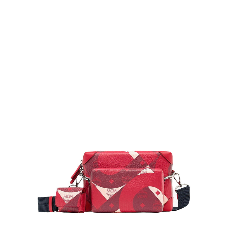 MCM Cross-body Bag in Red