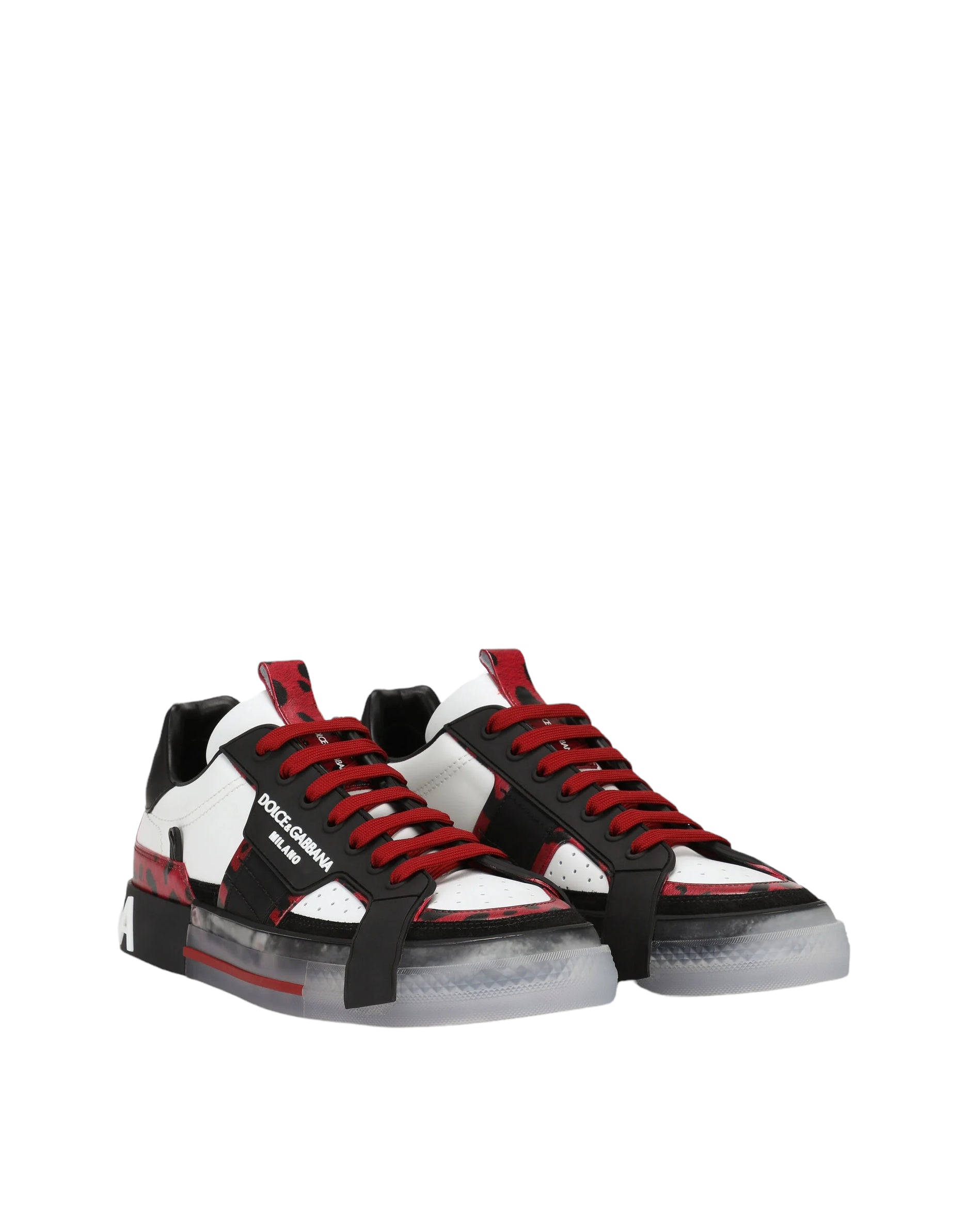 DOLCE&GABBANA Mixed-material Custom 2.Zero sneakers