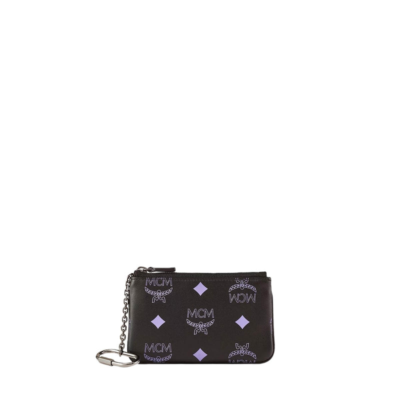 MCM KEY POUCH IN COLOR SPLASH LOGO – Enzo Clothing Store
