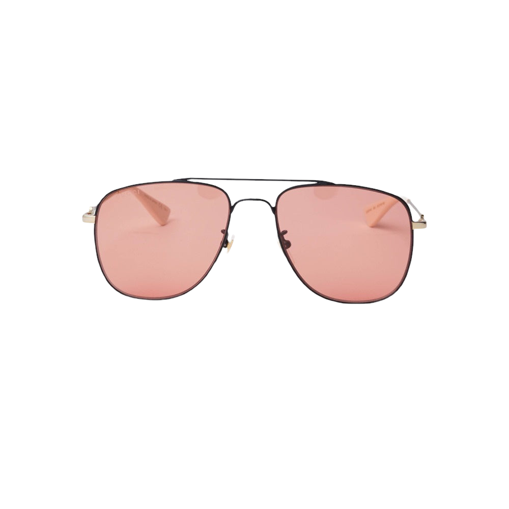 GUCCI ORANGE AVIATOR SUNGLASSES