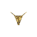 VERSACE BAROCCO PRINT SILK THONG