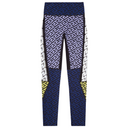 VERSACE LA GRECA LEGGINGS LILAC-BLUE