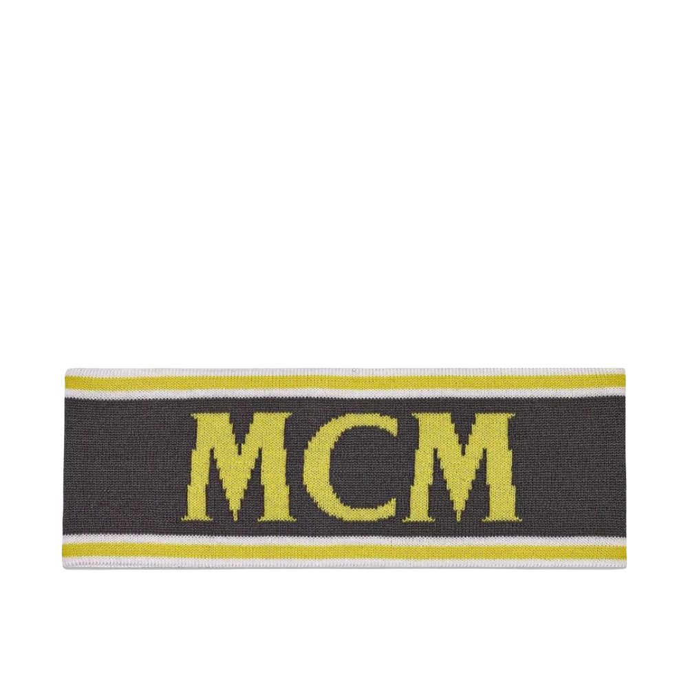 MCM HEADBAND YELLOW-BLACK