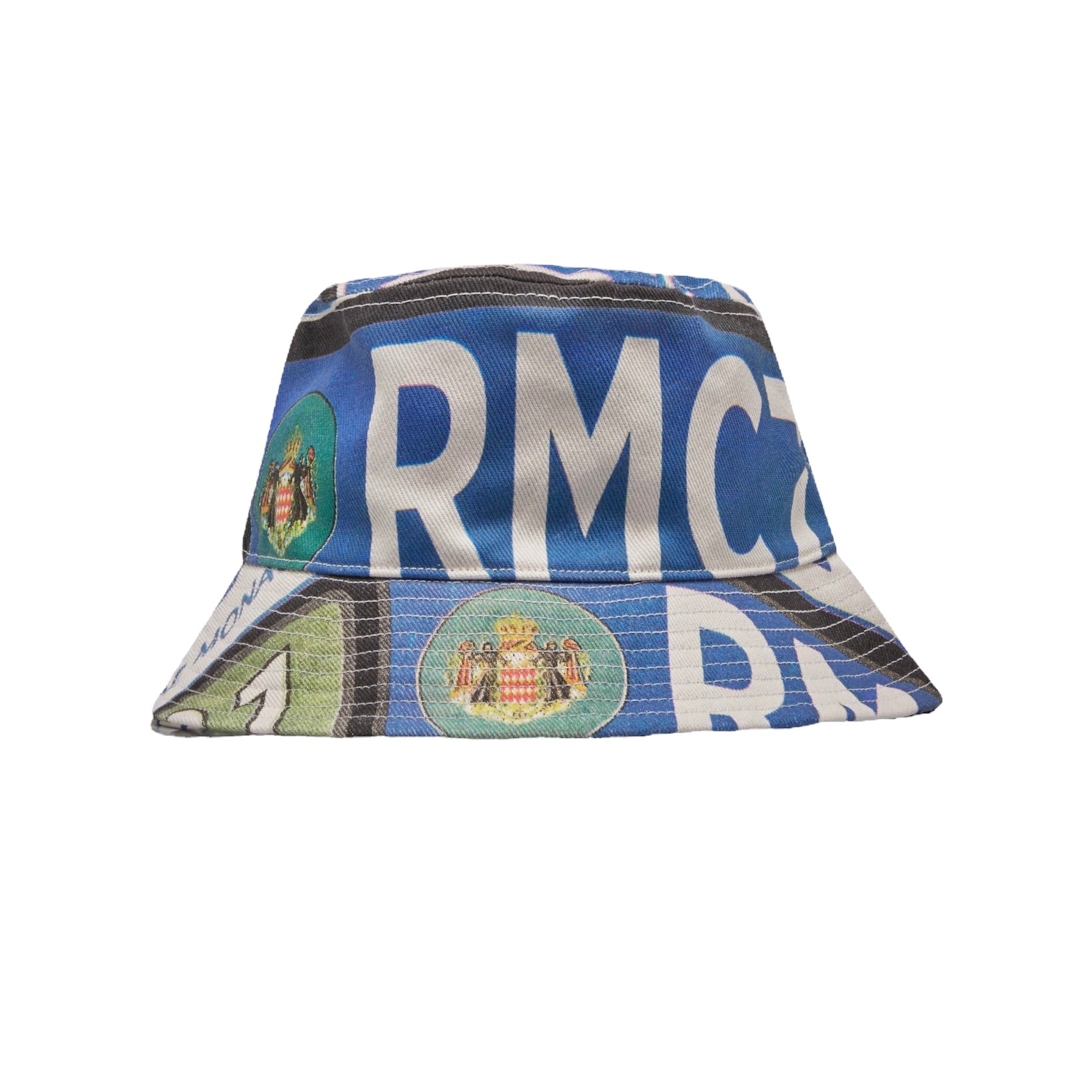 RHUDE LICENSE PLATE BUCKET HAT MAROON