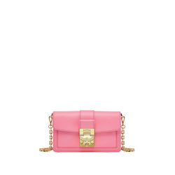 MCM Tracy Crossbody in Spanish Leather Pink