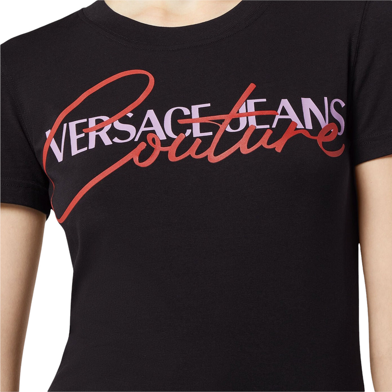 VERSACE JEANS COUTURE T-SHIRT WITH LGO
