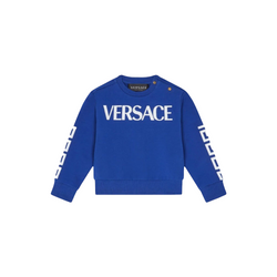 Blue versace sweatshirt hotsell
