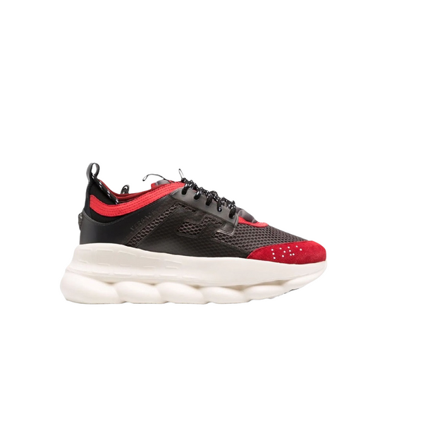 VERSACE CHAIN REACTION SNEAKER (SCARLET)