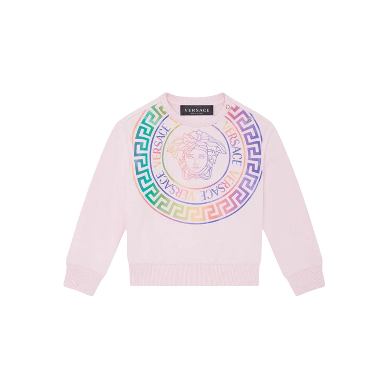 Versace medusa logo sweatshirt hotsell